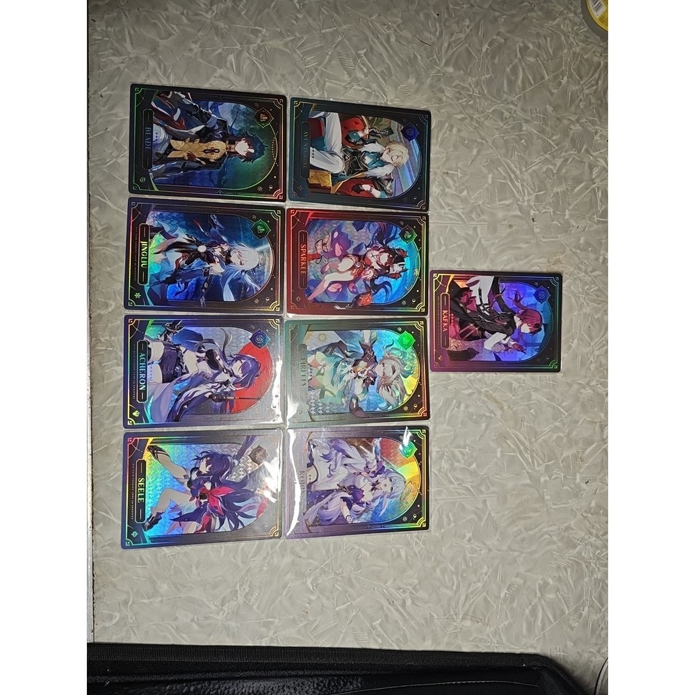 miHoYo Honkai: Star Rail Cards Mint! 9 Cards!